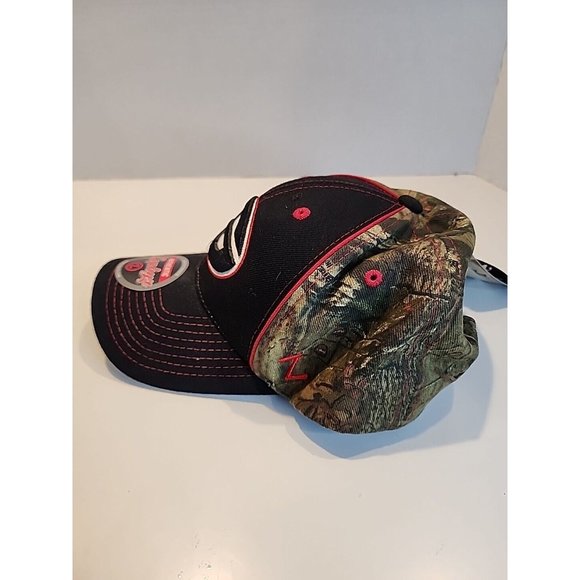 NCAA Authentic Zephyr Georgia Bulldogs Camo Snap Back Mossy Oak Hat UGA Dogs - Picture 3 of 8